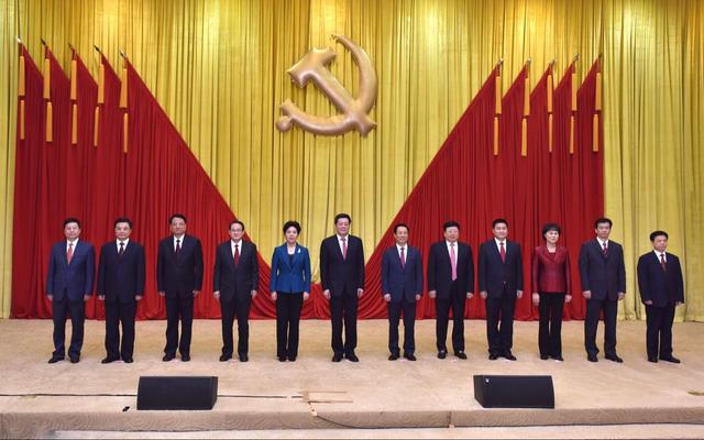 新一届湖南省委领导班子集体亮相