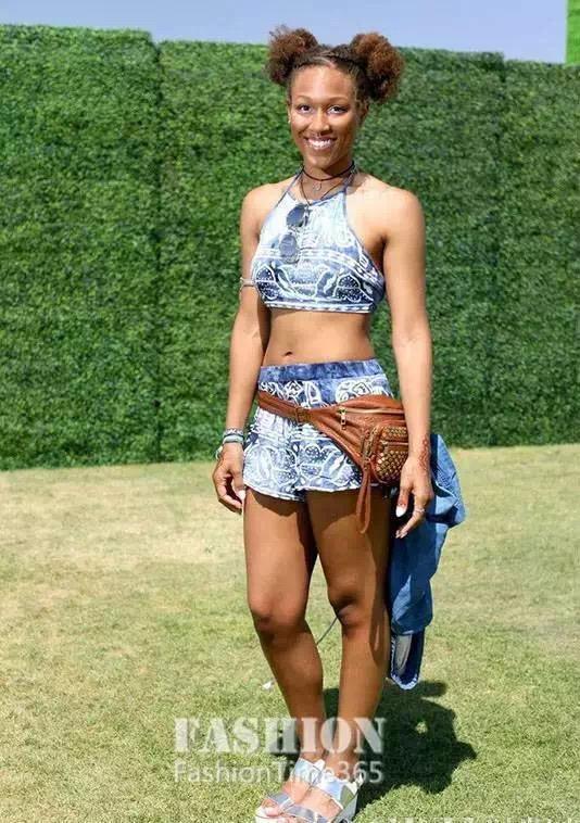 夏天印花的天下 不要把印花<em>短裤穿</em>成大妈<em>内裤</em>