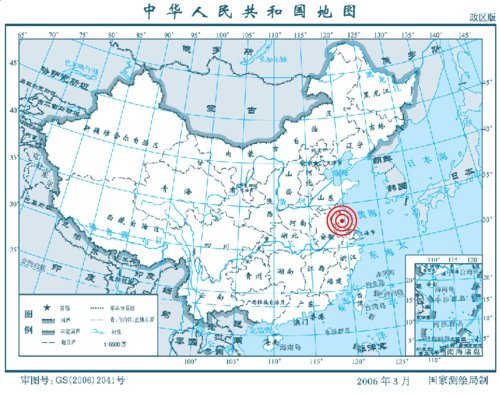 江苏扬州发生4.9级地震 震源深度5公里(图)