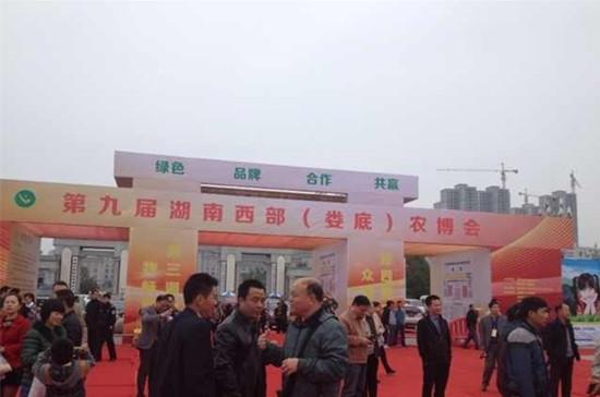 湖南第九届西部农博会娄底开幕 吸引100多家企