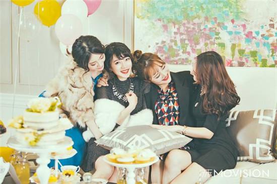 长沙漂亮妹子齐聚豪宅闺蜜趴