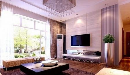 中式电视背景墙装修 中国人的装修风格