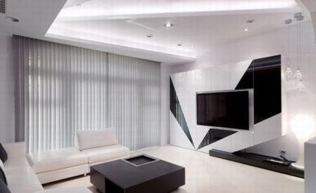 中式电视背景墙装修 中国人的装修风格