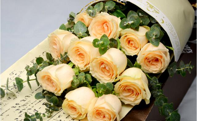 912“就要爱” 千朵香槟玫瑰免费送_大湘网_腾讯网