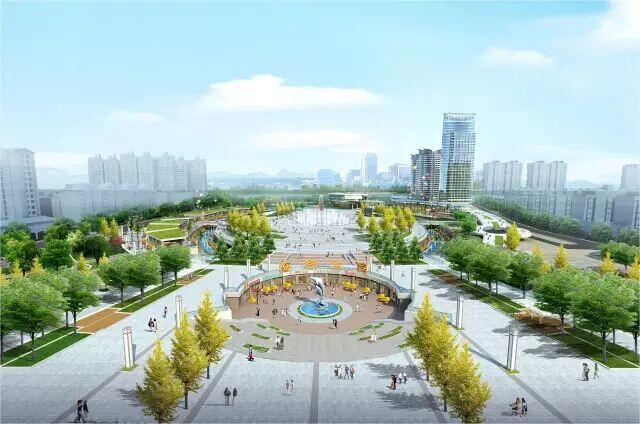 湘潭文体公园建设如火如荼 江湾综合楼接近封