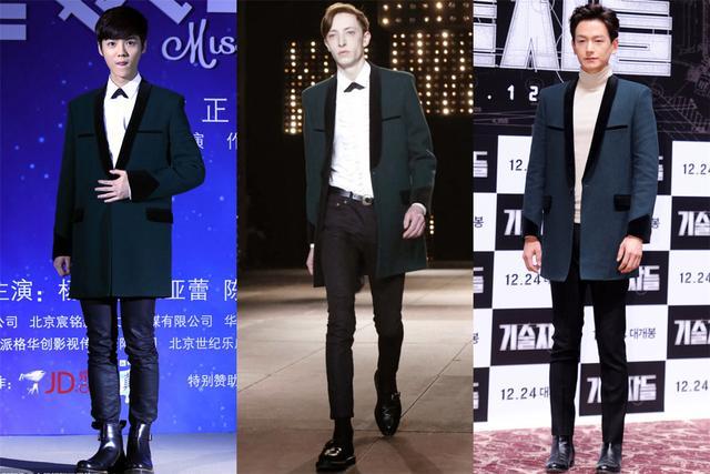 圣罗兰男装频撞衫 权志龙上身变妖孽_大湘网_腾讯网