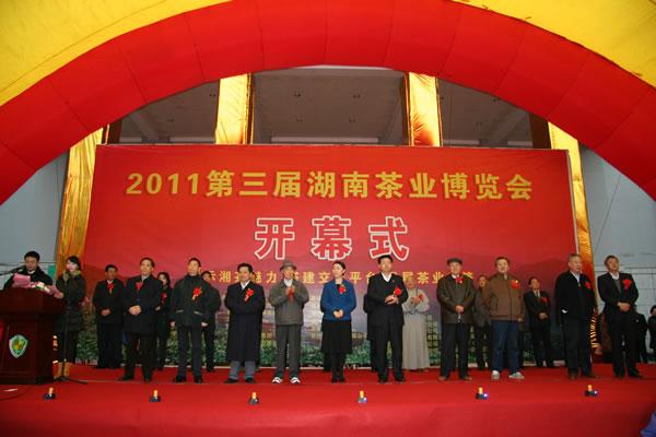 第三届湖南茶博会开幕