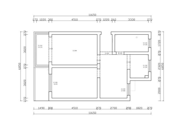 广东某地六层出租房建筑设计方案图-图1