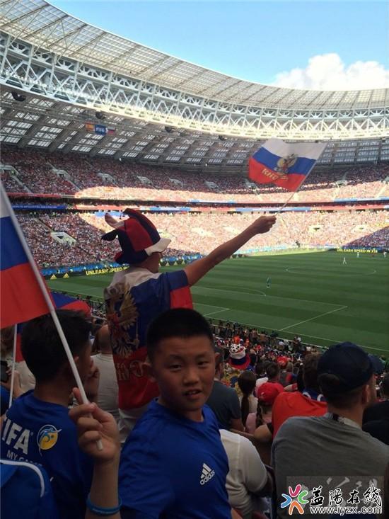 12岁男孩走进世界杯赛场 成为益阳首位世界杯