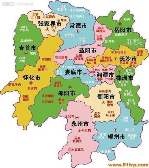 吃遍中国 吃货眼中的中国美食地图_大湘网_腾讯网
