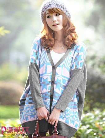 冬季女款毛衣 宽松版型很拉风很显瘦