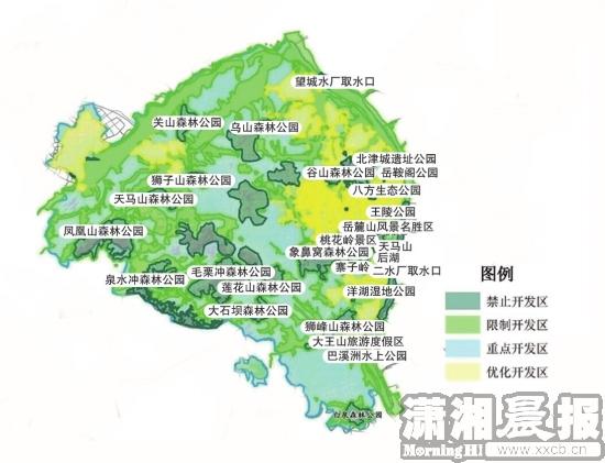 湘江新区高清规划图