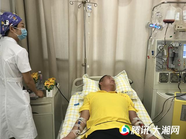 湖南女婿捐献造血干细胞 救助台湾白血病同胞