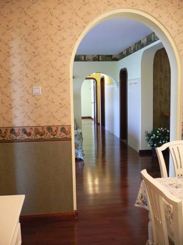 很美有木有 8万装修120平法式唯美田园风格(图