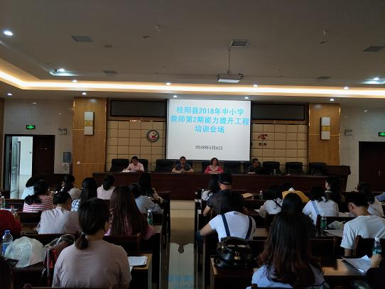 郴州桂阳2018年中小学教师信息技术培训班如