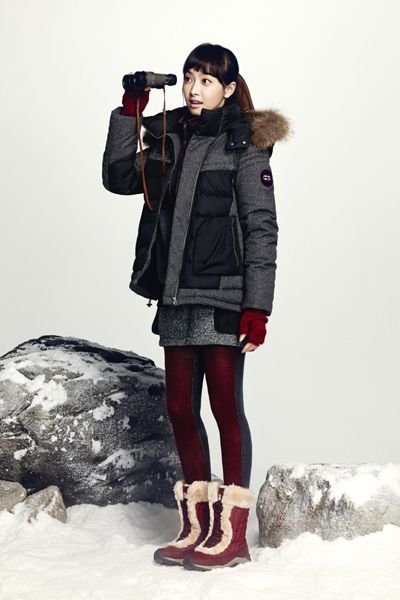 厚衣服不臃肿 众韩星教你<em>冬日</em>搭配_大湘网_腾