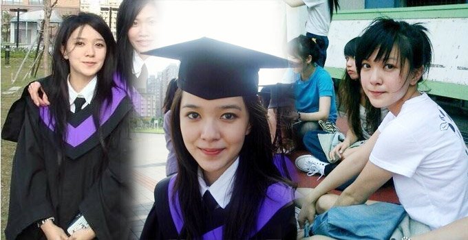 郭采洁大学毕业照图片