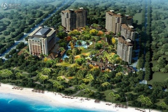 琼海公寓鹏欣白金湾精装特价房38平 最低总价