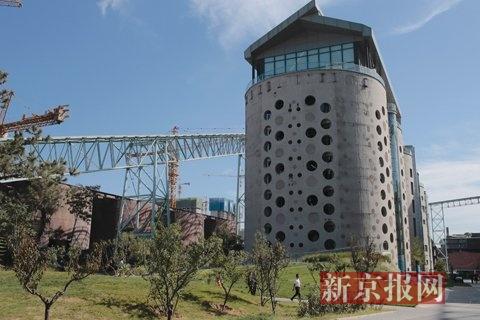 探访改造中的首钢园区 老厂房将变身工业遗址公园