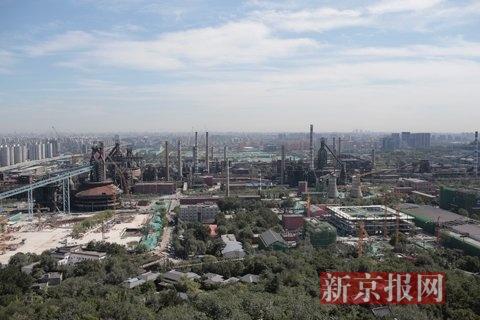 探访改造中的首钢园区 老厂房将变身工业遗址公园