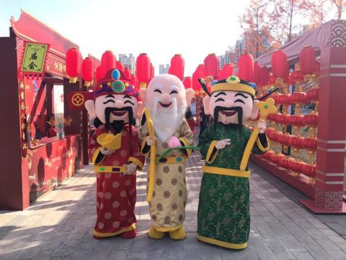 情暖中国年 九锦御府首届汉韵文化庙会精彩继续