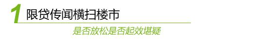 【视角】限贷传闻横扫楼市 专家看空房地产业