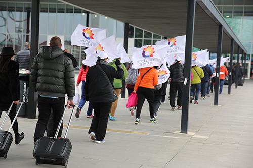 朗和怡家百人考察团精彩亮相米兰国际暖通展