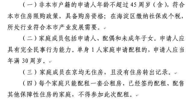 海淀公租房来啦 通州增共有产权房