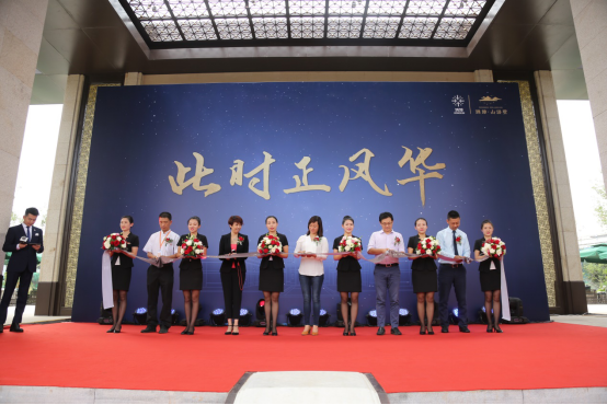 此时正风华 鸿坤·山语墅示范区华丽盛放倾动一城