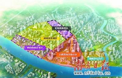 广州规委会:3公里滨江外滩建500米高地标