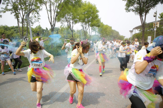 首创置业&The Color Run助力万人狂嗨