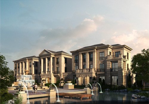 视觉天著建立城市远洋标准化别墅ui游戏体系设计师图片