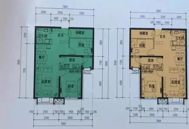 东洲家园b户型