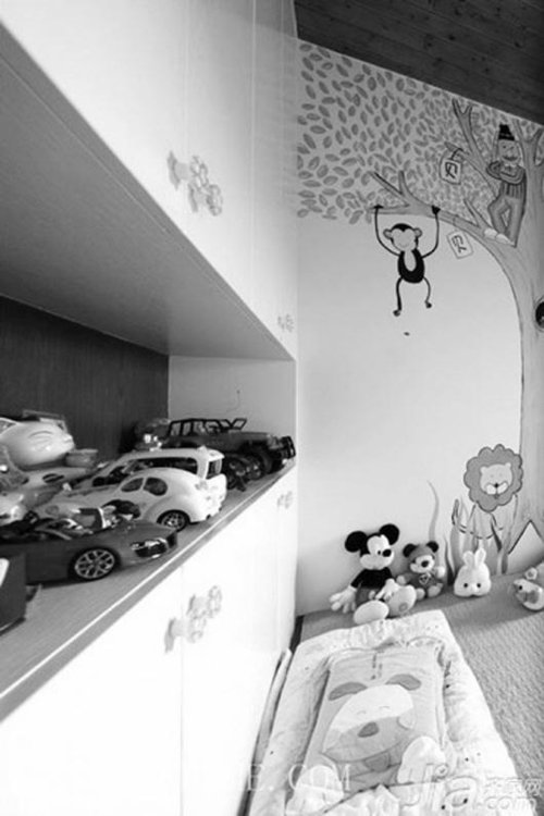 儿童房设计装修示例在孩子房间里装个盛夏