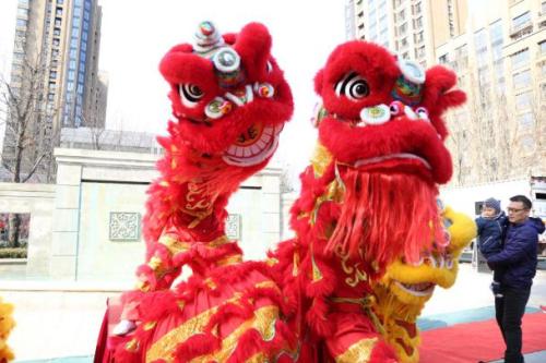 悦府新春庙会圆满结束 旺气十足