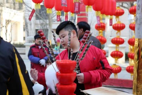 悦府新春庙会圆满结束 旺气十足