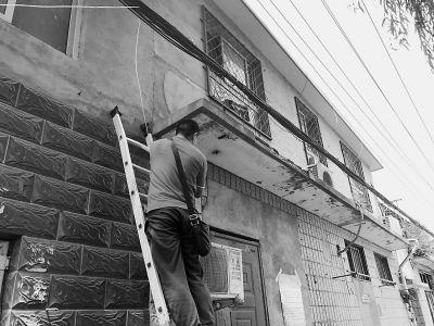 京海淀北下关街道65间违建拆了 架空线缆捋顺了