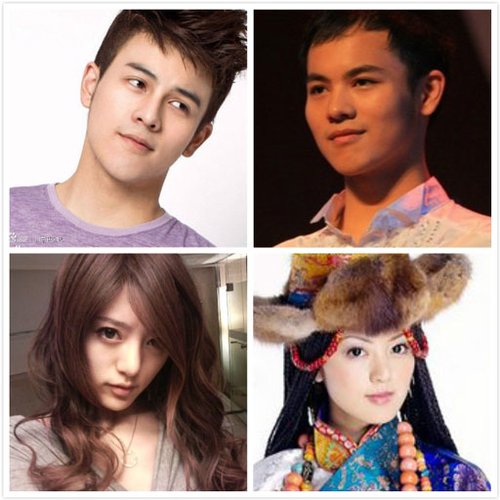 曝《中国最强音》 阿兰宾俊杰前后期对比照(图