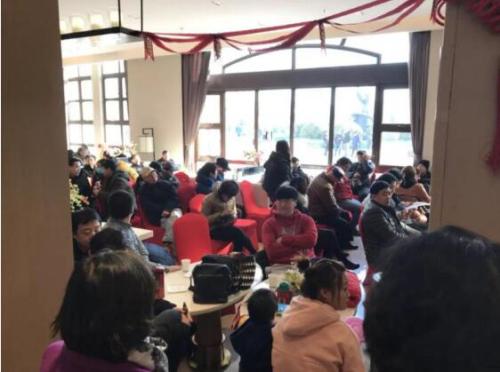 珠光御景西园开盘 百余客户到场购置房源