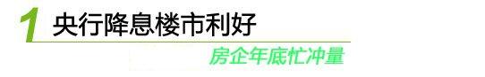 【视角】降息助力楼市信心 房企冲量劲头十足