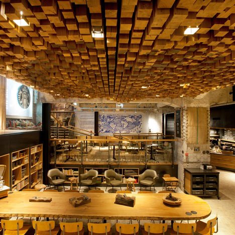 阿姆斯特丹的星巴克咖啡店(组图)