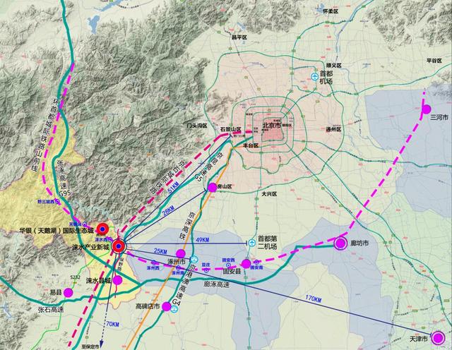 涞水华银(天鹅湖)国际生态城建设京津冀特色微中心