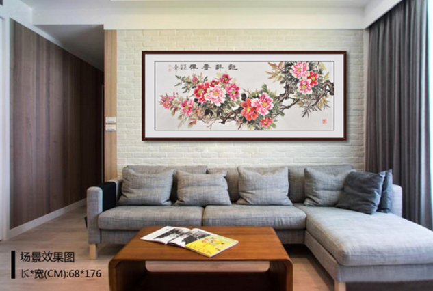 客厅沙发装饰画 展现家居别样风格