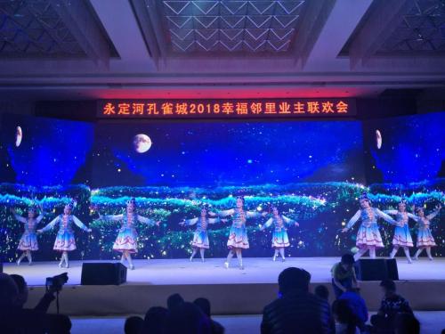 节目堪比春晚 这场业主自发组织联欢会开出新高度