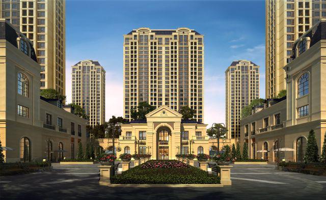 枫丹白露花园建筑、景观规划