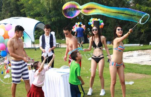 密云首届山水飞行环游节欢乐造起来