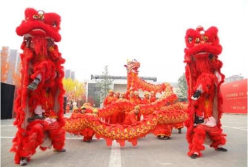 传统“汉式”庙会闹新春 “庙”不可言
