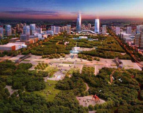 绿色花园城市 守好雄安新区东大门