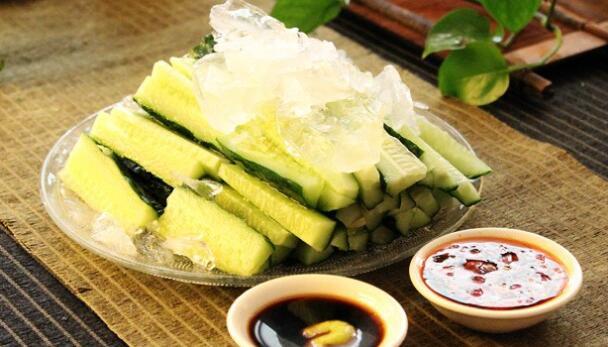 【芥末黄瓜挑战美食趣味】怡会的星美食附近长泰图片
