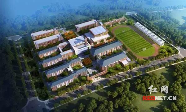 雅礼洋湖实验中学9月开学 系雅礼旗下最大校区